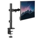 MACLEAN UCHWYT BIURKOWY DO MONITORA LCD 17-32", 9KG, VESA 75X75 ORAZ 100X100 PODWÓJNE RAMIĘ MC-753N