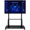 TECHLY STOJAK MOBILNY TV LED/LCD/PDP 55-100 CALI 150KG Z PÓŁKĄ ICA-TR30