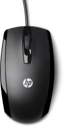 Mysz HP X500 Wired Mouse Black przewodowa czarna E5E76AA