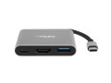 NATEC MULTI PORT FOWLER MINI (USB-C PD, USB 3.0, HDMI 4K) NMP-1607