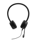 Lenovo Pro Wired Stereo VOIP Zestaw słuchawkowy Przewodowa Opaska na głowę Biuro/centrum telefoniczne Czarny