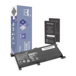 Bateria Mitsu do notebooka Asus X556, X556U (7.4V-7.6V) (4100 mAh)