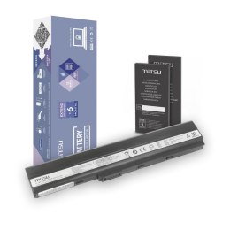 Bateria Mitsu do notebooka Asus A52, K52 (10.8V-11.1V) (6600 mAh)