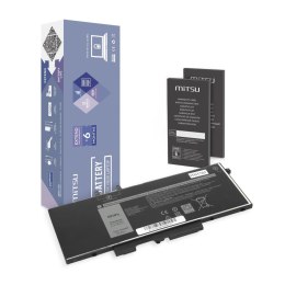 Bateria Mitsu do notebooka Dell Latitude 14 (5410), 15 (5510) (15.2V) (4250 mAh)