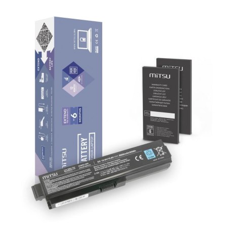 Bateria Mitsu do notebooka Toshiba L700, L730, L750 (10.8V-11.1V) (8800 mAh)