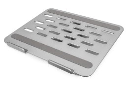 Podstawka przenośna DIGITUS do notebook/tablet regulowana ze stacją dokującą 6-portów USB Typ C RJ45 HDMI aluminium