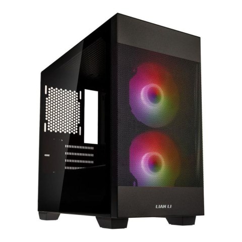 Obudowa Lian Li LANCOOL 205M MESH BLACK Micro-ATX bez zasilacza z oknem czarna