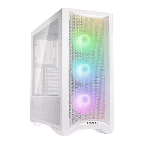 Obudowa Lian Li LANCOOL II MESH C RGB SNOW E-ATX Midi Tower bez zasilacza z oknem biała