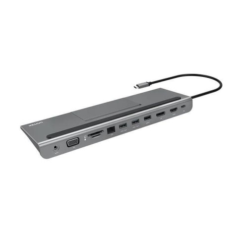 Replikator portów Unitek D1022A - 11w1 replikator USB TypC to ALL