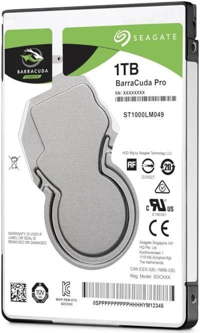 Dysk SEAGATE BarraCuda® ST1000LM049 1TB 2.5" 7200 128MB SATA III