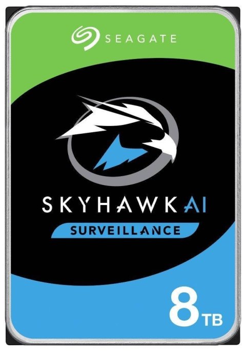 Dysk SEAGATE SkyHawk™ AI ST8000VE001 8TB 3,5" 7200 256MB SATA III NAS