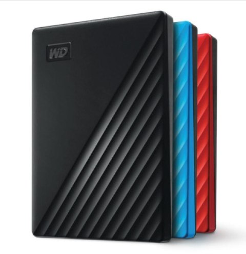 Dysk WD My Passport 4TB 2,5" USB 3.0 red