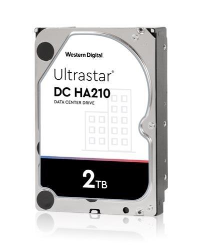 Dysk Western Digital Ultrastar DC HA210 7K2 2TB 3,5" 7200 128MB SATA III 512n SE HUS722T2TALA604