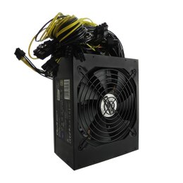 Zasilacz ATX Qoltec 1600W | 80 Plus Gold | Bitcoin Miner