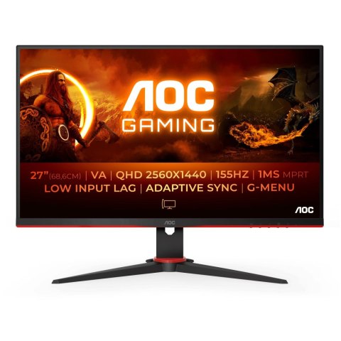 Monitor AOC 27" Q27G2E/BK HDMIx2 DP