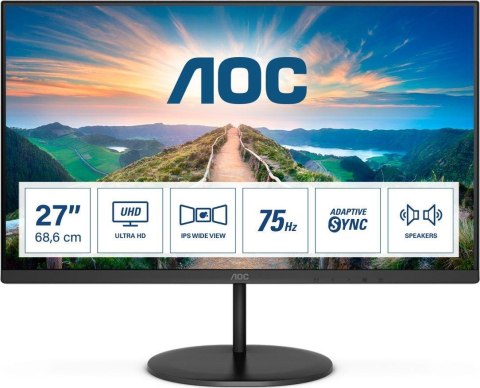 Monitor AOC 27" U27V4EA 2xHDMI DP głośniki