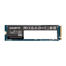 Dysk SSD Gigabyte Gen3 2500E 500GB M.2 2280 NVMe PCIe 3.0 x4 (2300/1500 MB/s) 3D NAND