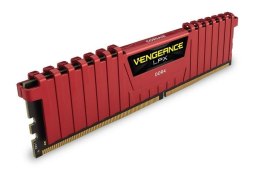 Pamięć DDR4 Corsair Vengeance LPX 16GB (2x8GB) 2133MHz CL13 1,2V Red