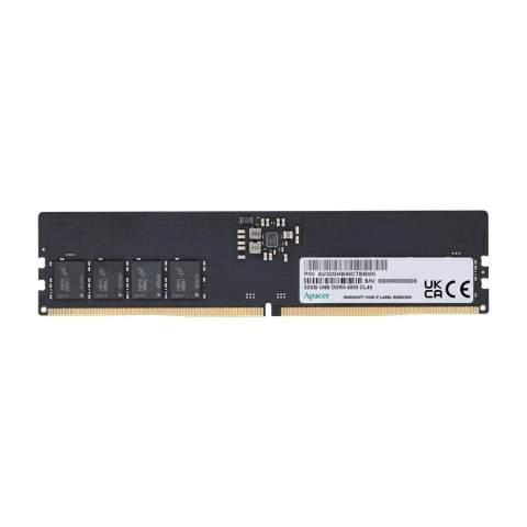 Pamięć DDR5 Apacer 8GB (1x8GB) 4800MHz CL40 1,1V