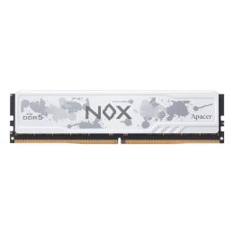 Pamięć DDR5 Apacer NOX 16GB (1x16GB) 5200MHz CL40 1,25V Biała