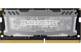 Pamięć SODIMM DDR4 Crucial Ballistix Sport OC 8GB (1x8GB) 2400MHz CL16 1,2V