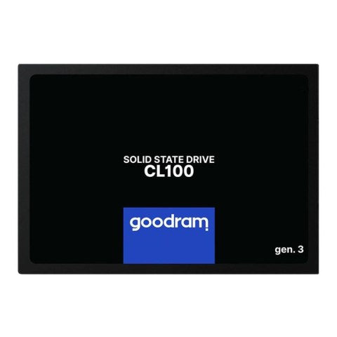 Dysk SSD GOODRAM CL100 480GB SATA III 2,5" GEN.3 (540/460) 7mm