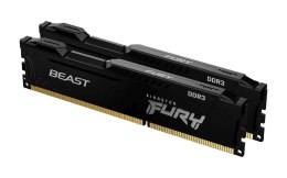 Pamięć DDR3 Kingston Fury Beast 16GB (2x8GB) 1600MHz CL10 1,5V czarna