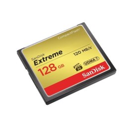 Karta pamięci Compactflash SanDisk Extreme 128GB 120/85 MB/s