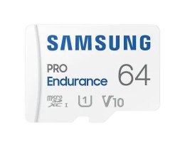 Karta pamięci Samsung PRO Endurance microSDXC 64GB (100/40 MB/s) + adapter