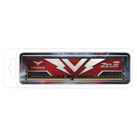 Pamięć DDR4 Team Group Zeus 16GB (1x16GB) 3200MHz CL20 1,2V Red