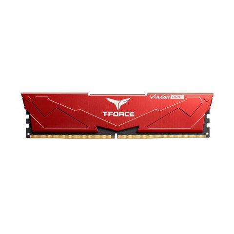 Pamięć DDR5 Team Group T-FORCE VULCAN 16GB (1x16GB) 5600MHz CL36 1,2V Red