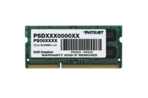 Pamięć SODIMM DDR3 Patriot Signature Line 4GB (1x4GB) 1600MHz CL11 1,35V