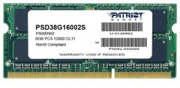 Pamięć SODIMM DDR3 Patriot Signature Line 8GB (1x8GB) 1600MHz CL11