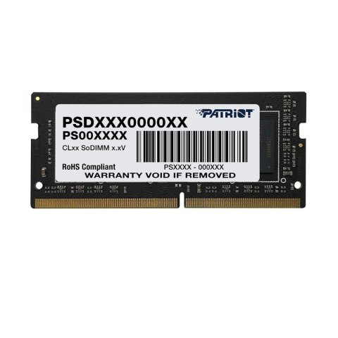 Pamięć SODIMM DDR4 Patriot Signature Line 16GB (1x16GB) 2400 MHz CL17 1,2V