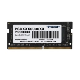 Pamięć SODIMM DDR4 Patriot Signature Line 32GB (1x32GB) 3200 MHz CL22 1,2V