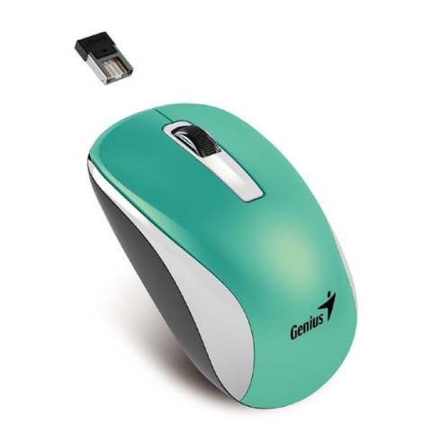 Mysz bezprzewodowa Genius NX-7010 Metalic Turquoise, sensor Blue-Eye SmartGenius