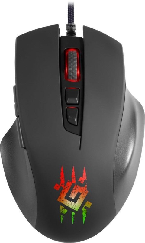 Mysz przewodowa Defender WOLVERINE GM-700L 12800dpi 7P Gaming RGB