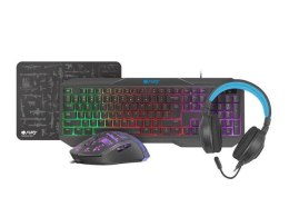 Zestaw przewodowy klawiatura + mysz + słuchawki + podkładka Fury Thunderstreak 3.0 Gaming