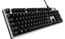 Klawiatura przewodowa Logitech G413 Gaming USB srebrna