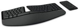Klawiatura przewodowa Microsoft Sculpt Ergonomic Keyboard for Business 5KV-00005 Czarna