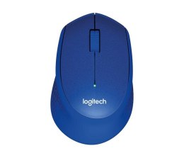 Mysz bezprzewodowa Logitech M330 Silent Plus optyczna niebieska