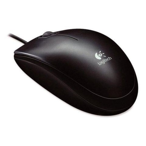 Mysz przewodowa Logitech B100 OEM optyczna czarna