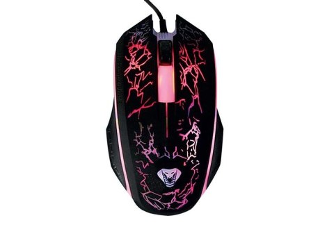 Mysz przewodowa Media-Tech COBRA PRO X-LIGHT MT1117 optyczna Gaming czarna