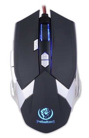 Mysz przewodowa Rebeltec DESTROYER optyczna Gaming USB czarna