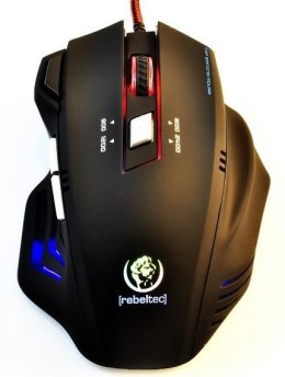 Mysz przewodowa Rebeltec PUNISHER 2 optyczna Gaming USB czarna