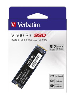 Verbatim Vi560 S3 M.2 512 GB Serial ATA III 3D NAND