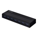 Adapter Unitek Y-3184 HUB 7xUSB 3.0 z zasilaczem i BC 1.2