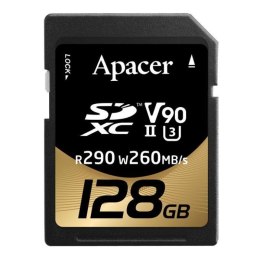 Karta pamięci SDXC Apacer 128GB (290/260 MB/s) Class 10 UHS-II U3 V30