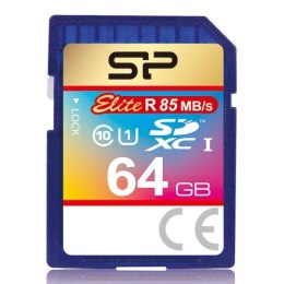 Karta pamięci Silicon Power SDXC Elite 64GB (85/10 MB/s) Class 10 UHS-I U1