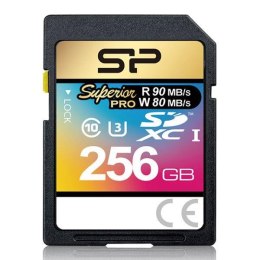 Karta pamięci Silicon Power SDXC Superior Pro 256GB (90/80 MB/s) Class 10 UHS-I U3